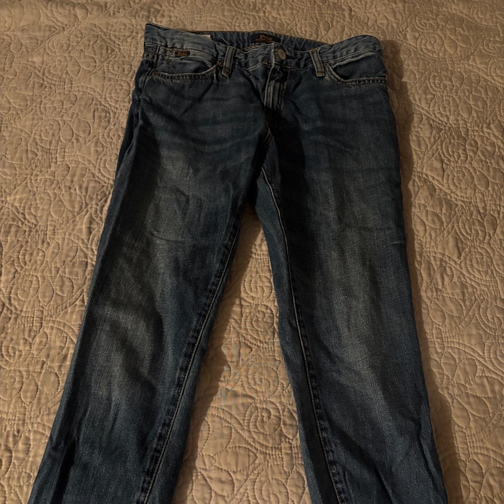 Polo kid’s “astor slim boyfriend ” jeans size 14